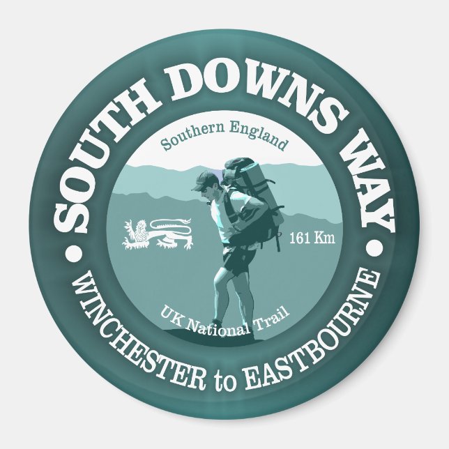 South Downs Way (T) Magnet (Vorne)