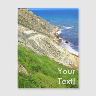 South East Bluffs Block Island Magnetkarte