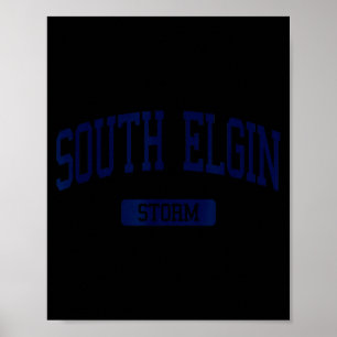 South elgin high school hs south elgin il Universi Poster