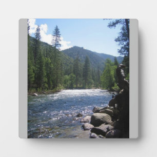 South Fork Kings River, King's Canyon, CA Fotoplatte