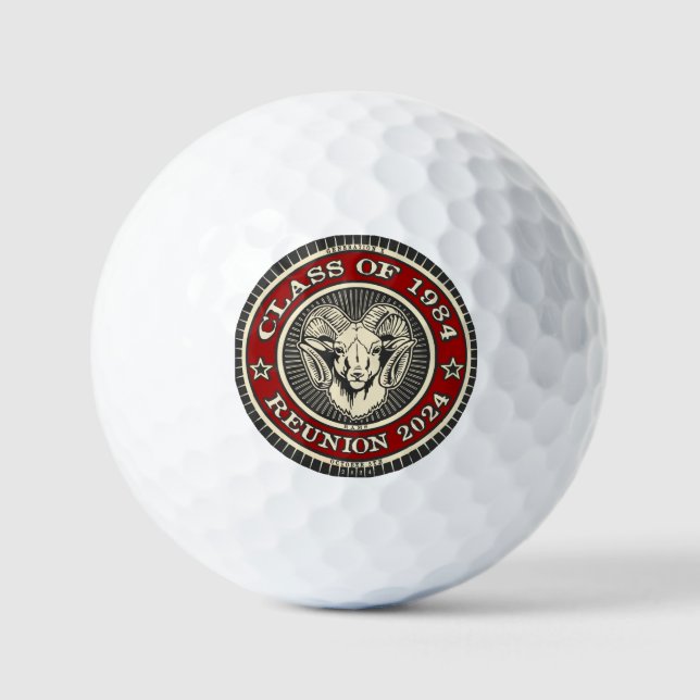 South Gate High School Class of 1984 - Golf Balls Golfball (Vorderseite)