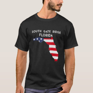 South Gate Ridge Florida USA Staat America Travel T-Shirt