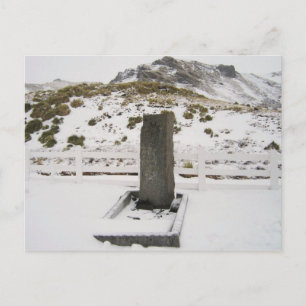 South Georgia Island - Sir Ernest Shackleton Grave Postkarte