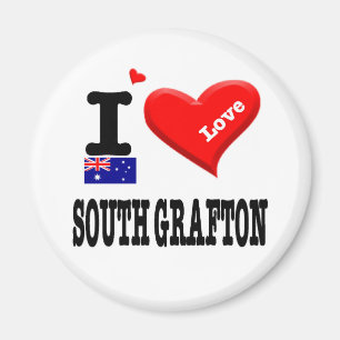 SOUTH GRAFTON - I-Liebe Magnet
