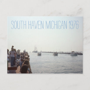 South Haven Michigan 1976 Postkarte
