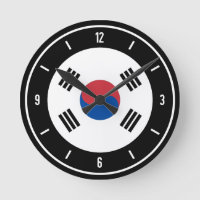 South Korea Flag Elegant