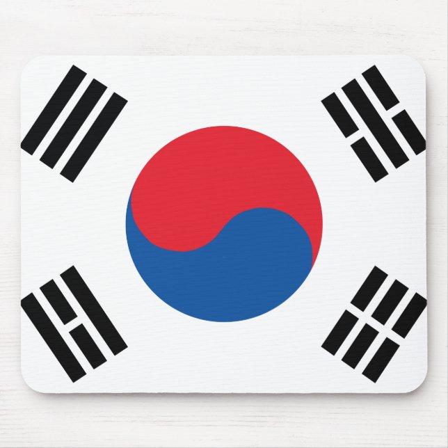 South Korea Flag Mousepad (Vorne)