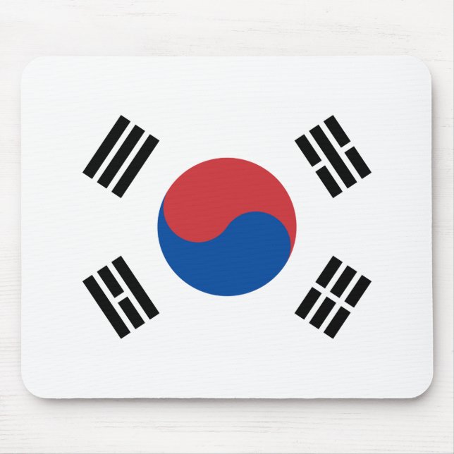 South Korea Flag Mousepad (Vorne)