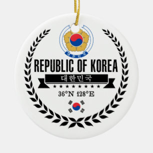 South Korea Keramik Ornament