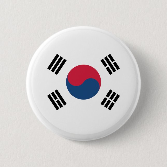  South Korean Flag Button (Vorderseite)