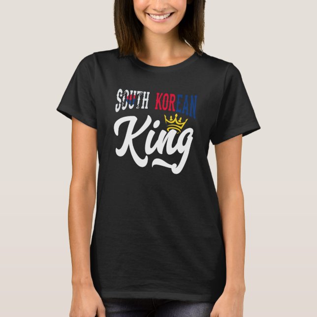 South Korean King South Korea South Korean South K T-Shirt (Vorderseite)