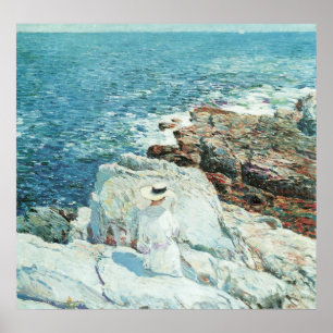 South Ledges, Appledore von Frederick Childe Hassa Poster