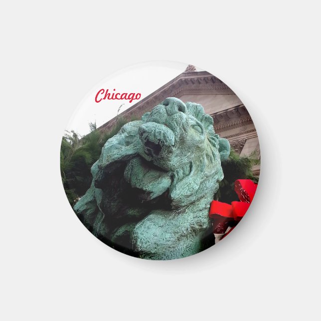South Lion am Art Institute of Chicago Magnet (Vorne)