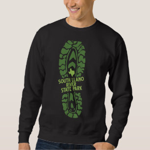South Llano River Staat Park Texas Tx Wanderboot Sweatshirt