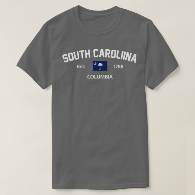 South olina Collegiate Preppy T-Shirt (Design vorne)