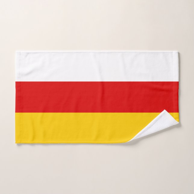 South Ossetia Flag Badhandtuch Set (Handtuch)