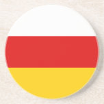 South Ossetia Flag Getränkeuntersetzer<br><div class="desc">Patriotic flag of South Ossetia.</div>