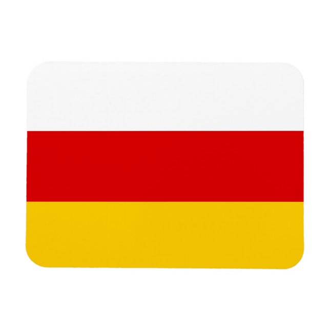 South Ossetia Flag Magnet (Horizontal)