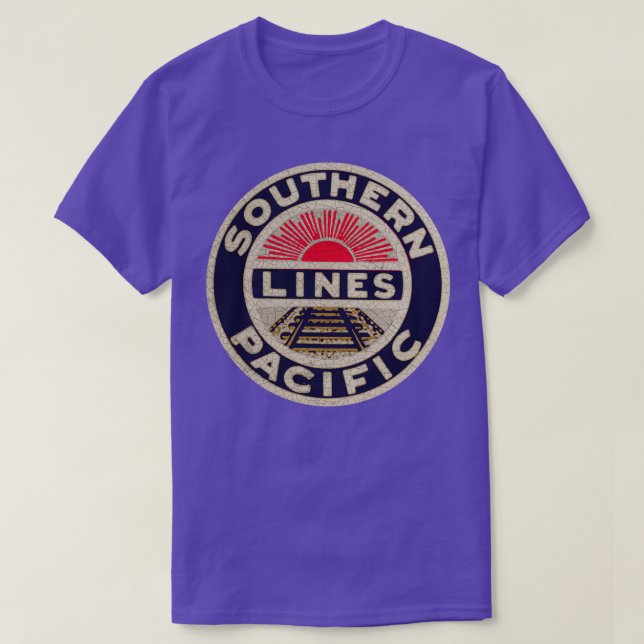 South Pacific Rail Lines USA T-Shirt (Design vorne)