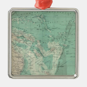 South- Pacificozean Ornament Aus Metall