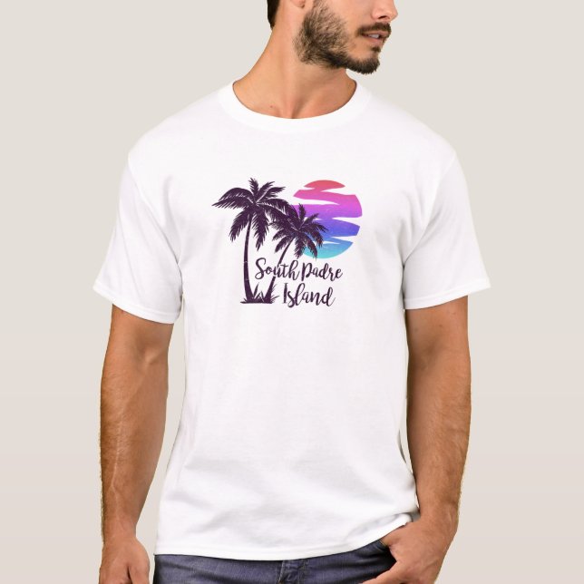 SOUTH PADRE ISLAND Texas Beach Spring Break Vacati T-Shirt (Vorderseite)