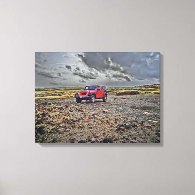South Point Hawaii Leinwand Art (Vorderseite)