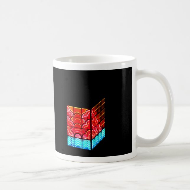 ~South Pointe Tower~ SÜDPOINTE TOWER, KUNDENZÄHLEN Kaffeetasse (Rechts)