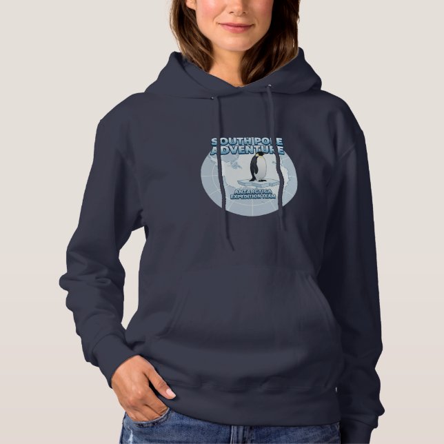 South Pole Adventure Antarctica Expedition Team Hoodie (Vorderseite)