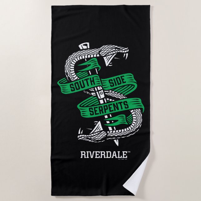 South Side Serpents Graphic Strandtuch (Vorderseite)