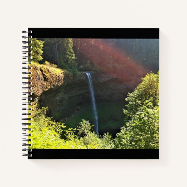 South Silver Falls, OR Notizbuch (Vorderseite)