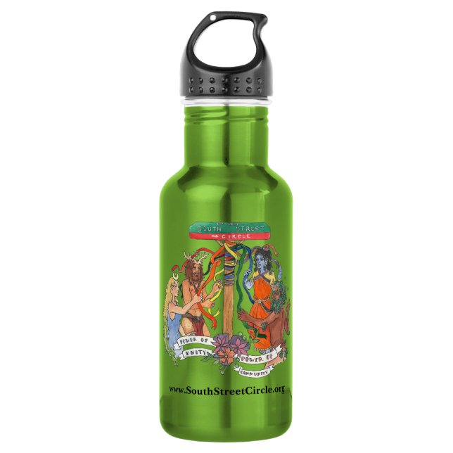 South Street Circle Water Flasche Edelstahlflasche (Vorderseite)