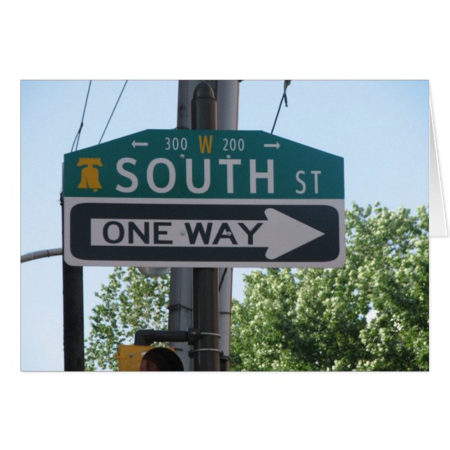 South Street - Philadelphia (Vorderseite (Horizontal))