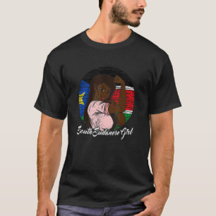 South Sudanese Flag South Sudan South Sudanese Gir T-Shirt