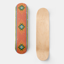 South Western Skateboard Deck - Skateboard