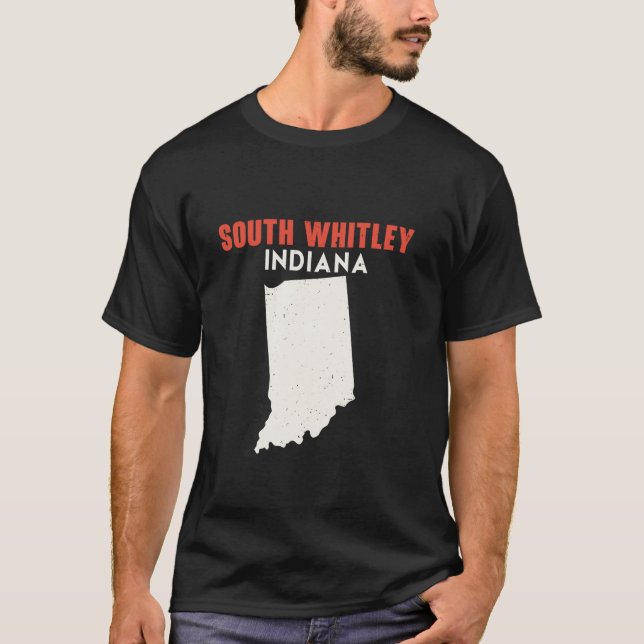 South Whitley Indiana USA Staat America Travel Ind T-Shirt (Vorderseite)