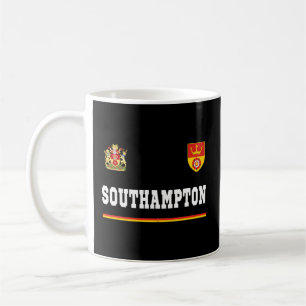 Southampton Sportssoccer Jersey Flag Football Kaffeetasse