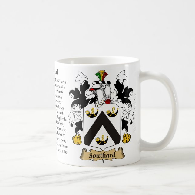 Southard, der Ursprung, die Bedeutung und das Kaffeetasse (Rechts)