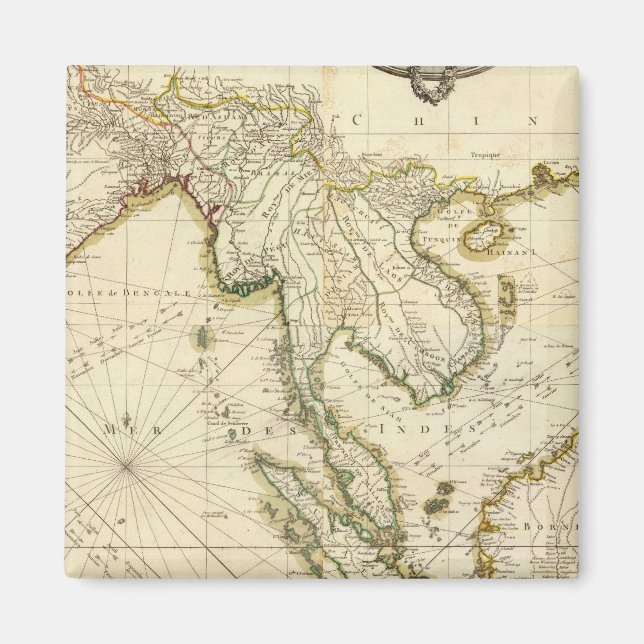 SoutheaSt. Indien Magnet (Vorne)
