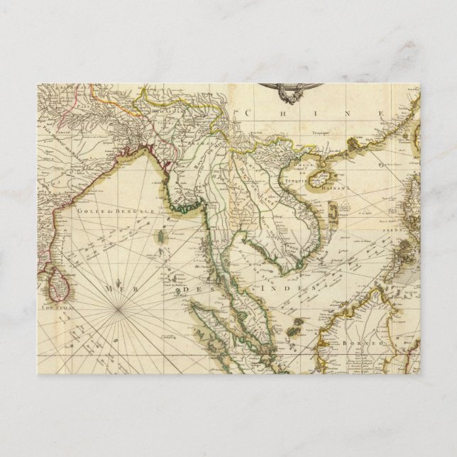 SoutheaSt. Indien Postkarte (Vorderseite)