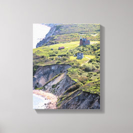 Southeast Lighthouse, Block Island Wrapped Canvas Leinwanddruck