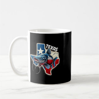 Southern Angler Texas Catfish Fishermen Texan Prid Kaffeetasse