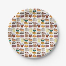 Southern Bakery Food Desserts USA Süd Pappteller
