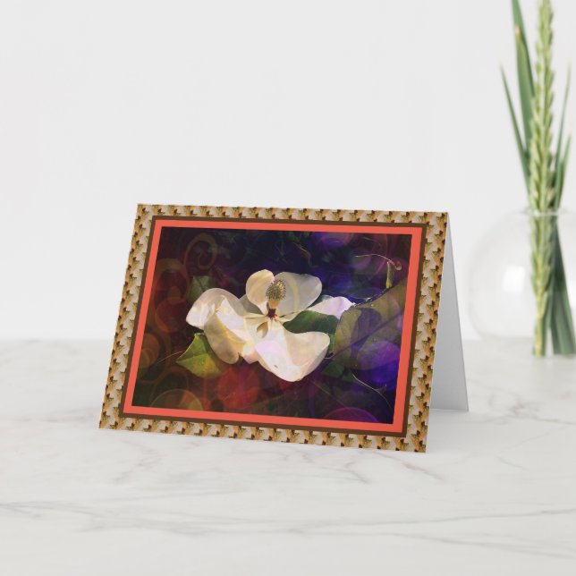 Southern Belle Blank Grußkarte Karte (Vorderseite)