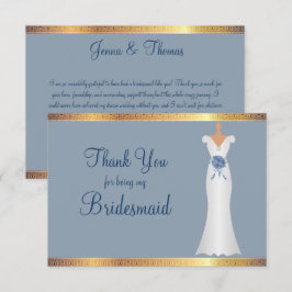 Southern Charm, Bridesmaid, vielen Dank Dankeskarte