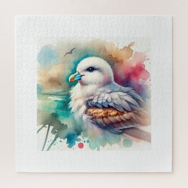 Southern Fulmar 100924AREF108 - Watercolor (Vertikal)