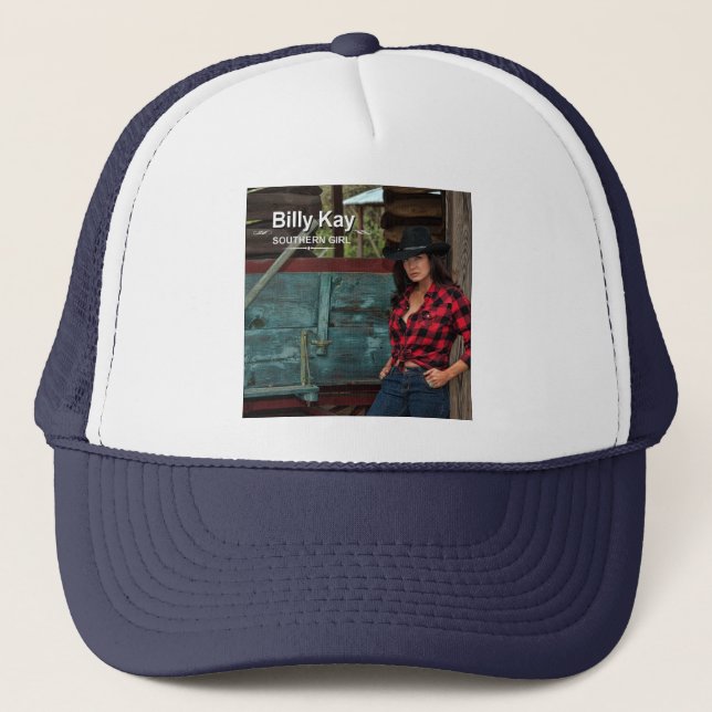 Southern Girl CD Cover Trucker Hats Truckerkappe (Vorderseite)