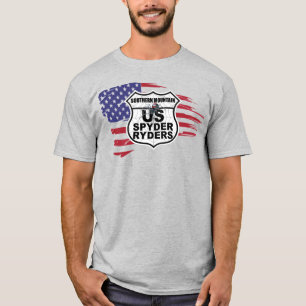 Southern Mountain Chapter - zerrissene Flagge T-Shirt