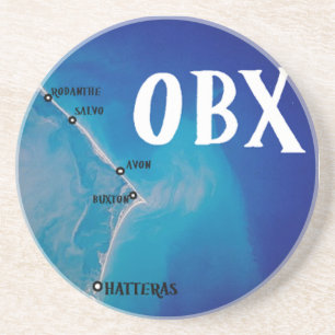 Southern OBX Map Sandstein Untersetzer