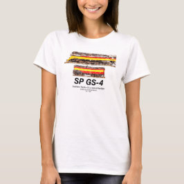 Southern Pacific GS-4 Daylight Steam Locomotive T-Shirt