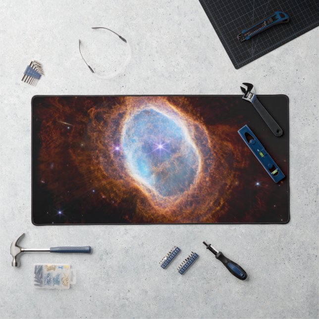 Southern Ring Nebula Space James Webb Telescope Schreibtischunterlage (Arbeitsplatz)